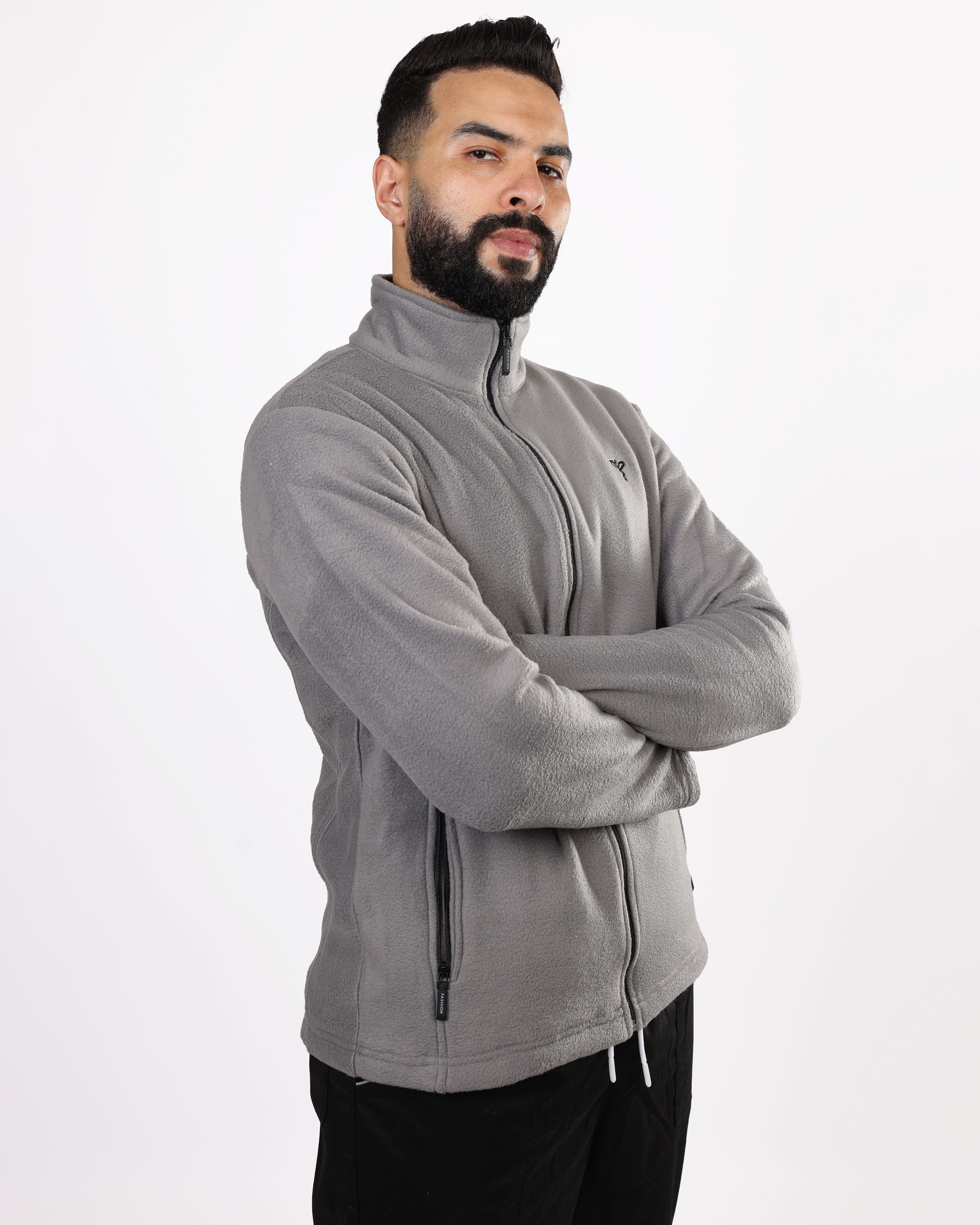 Veste Polaire Homme - Gris