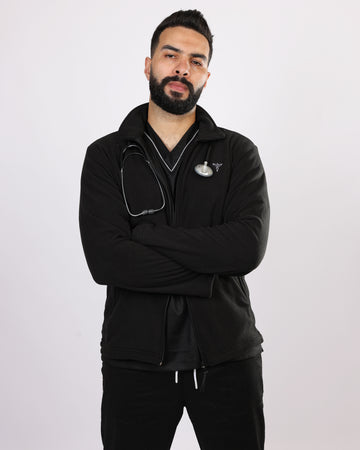 Veste Polaire Homme - Noir