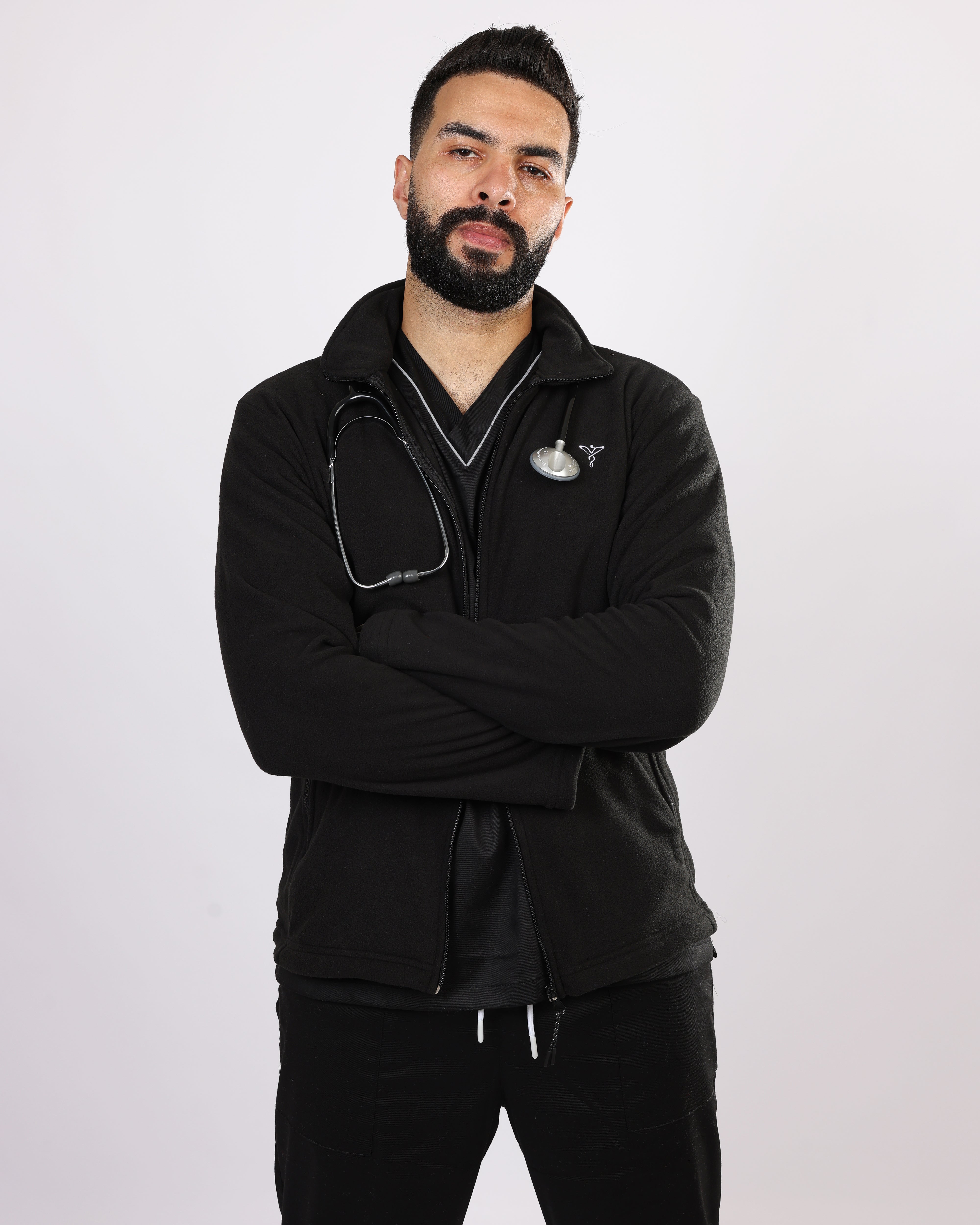 Veste Polaire Homme - Noir