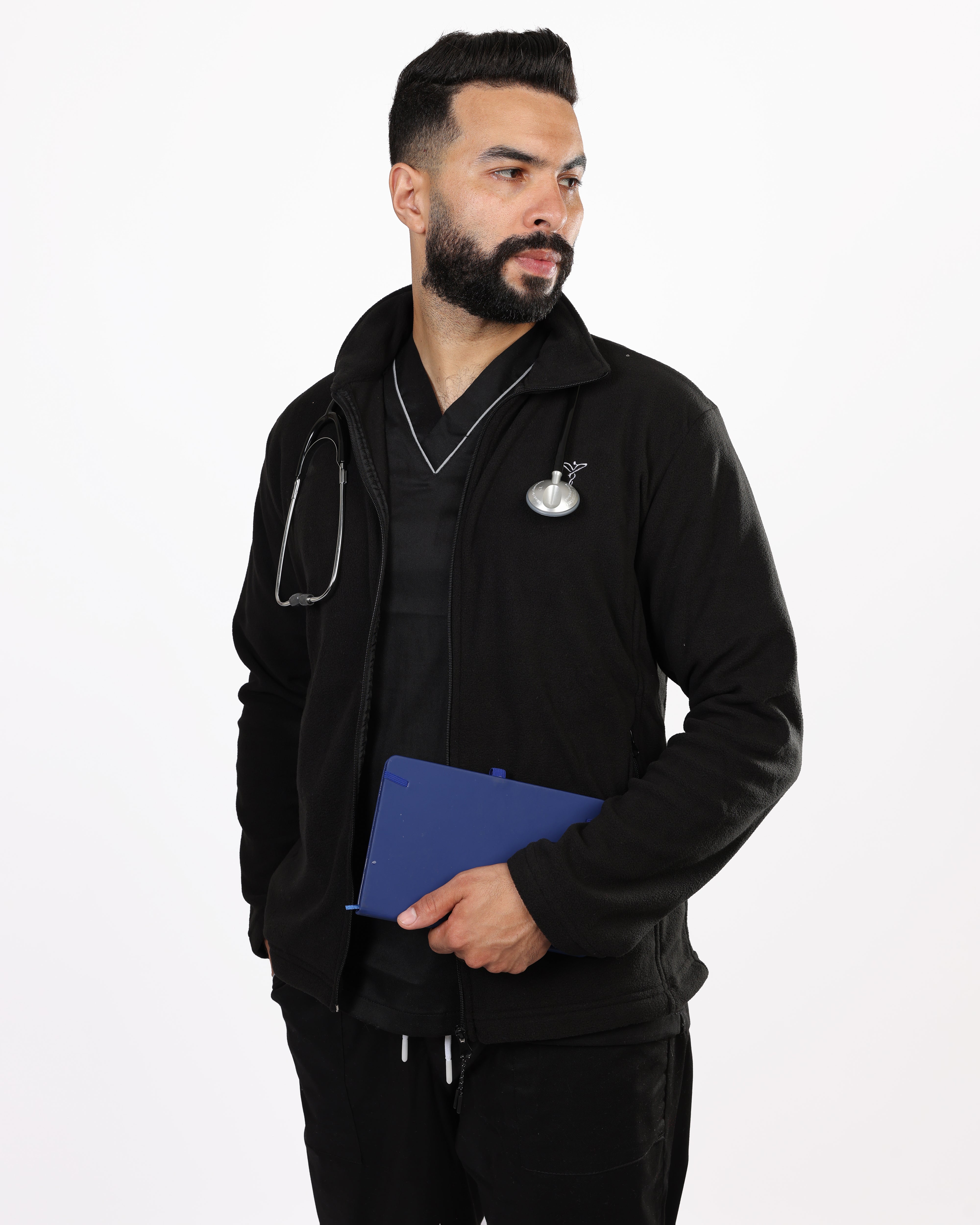 Veste Polaire Homme - Noir