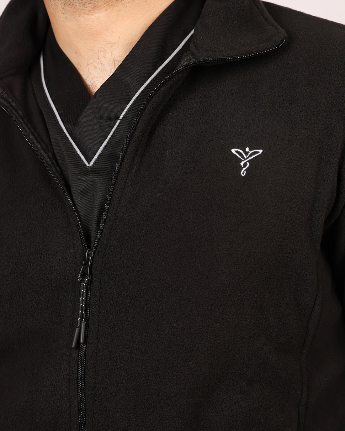 Veste Polaire Homme - Noir
