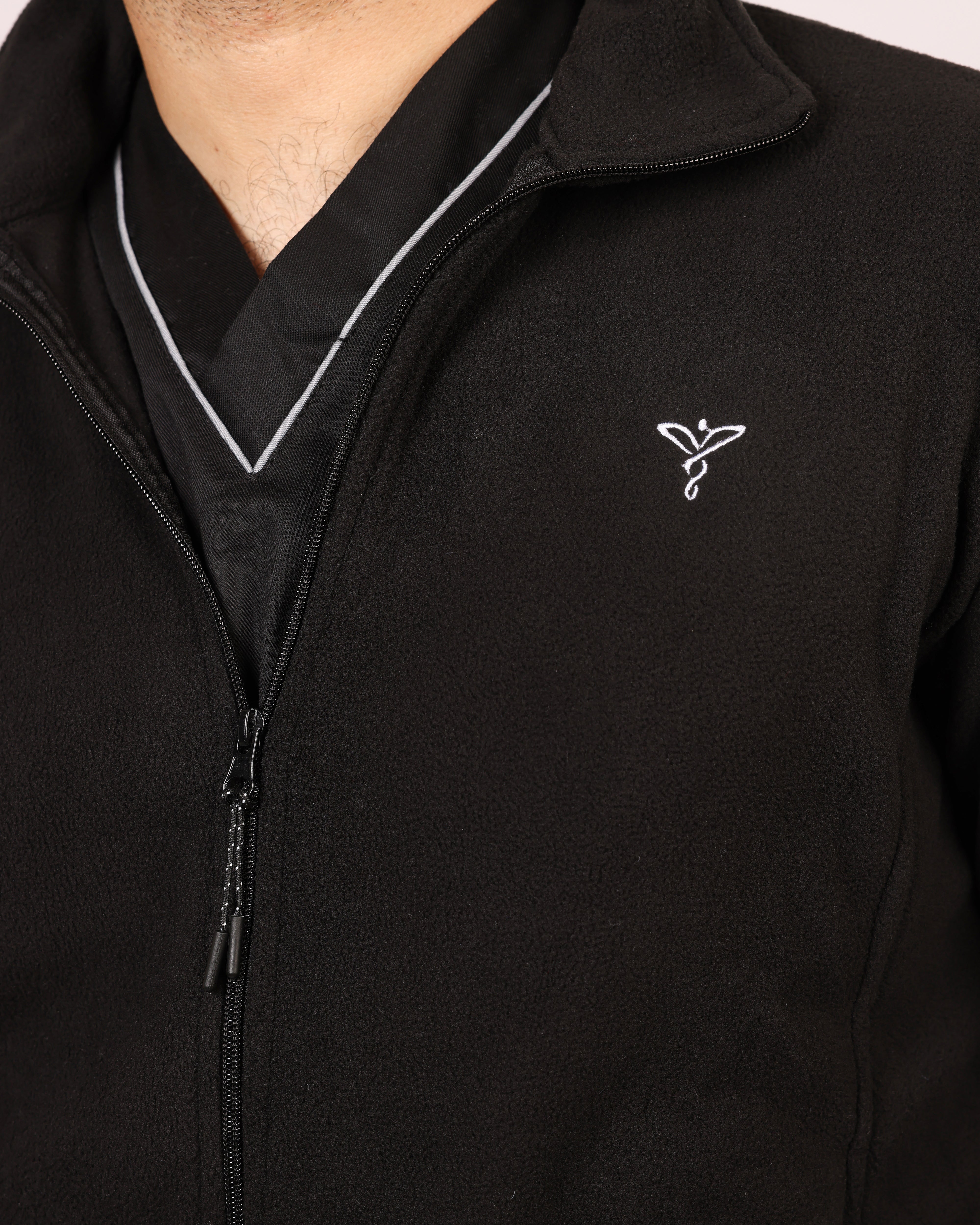 Veste Polaire Homme - Noir
