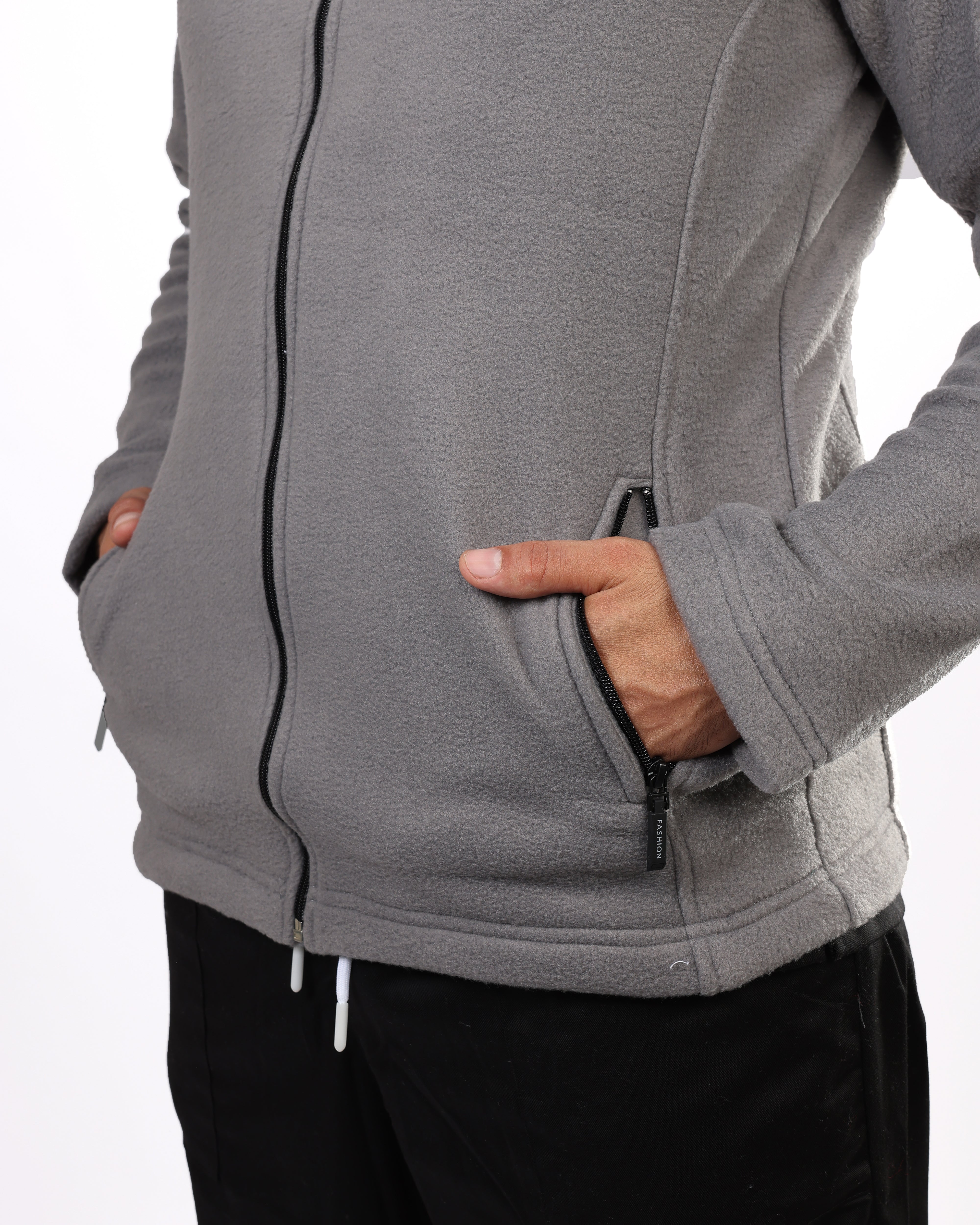 Veste Polaire Homme - Gris