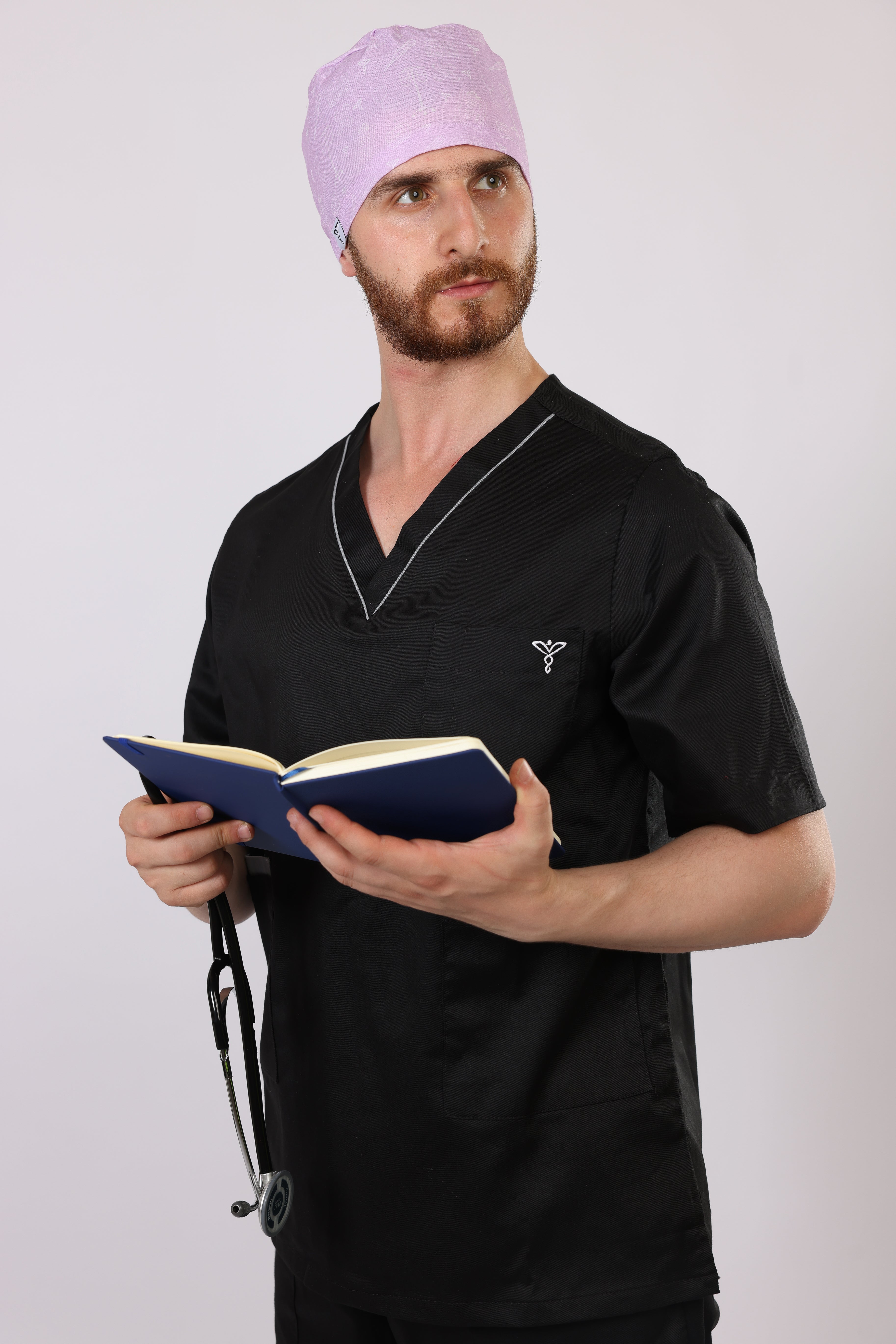 Calot Médical Unisexe Nursing - Lilas