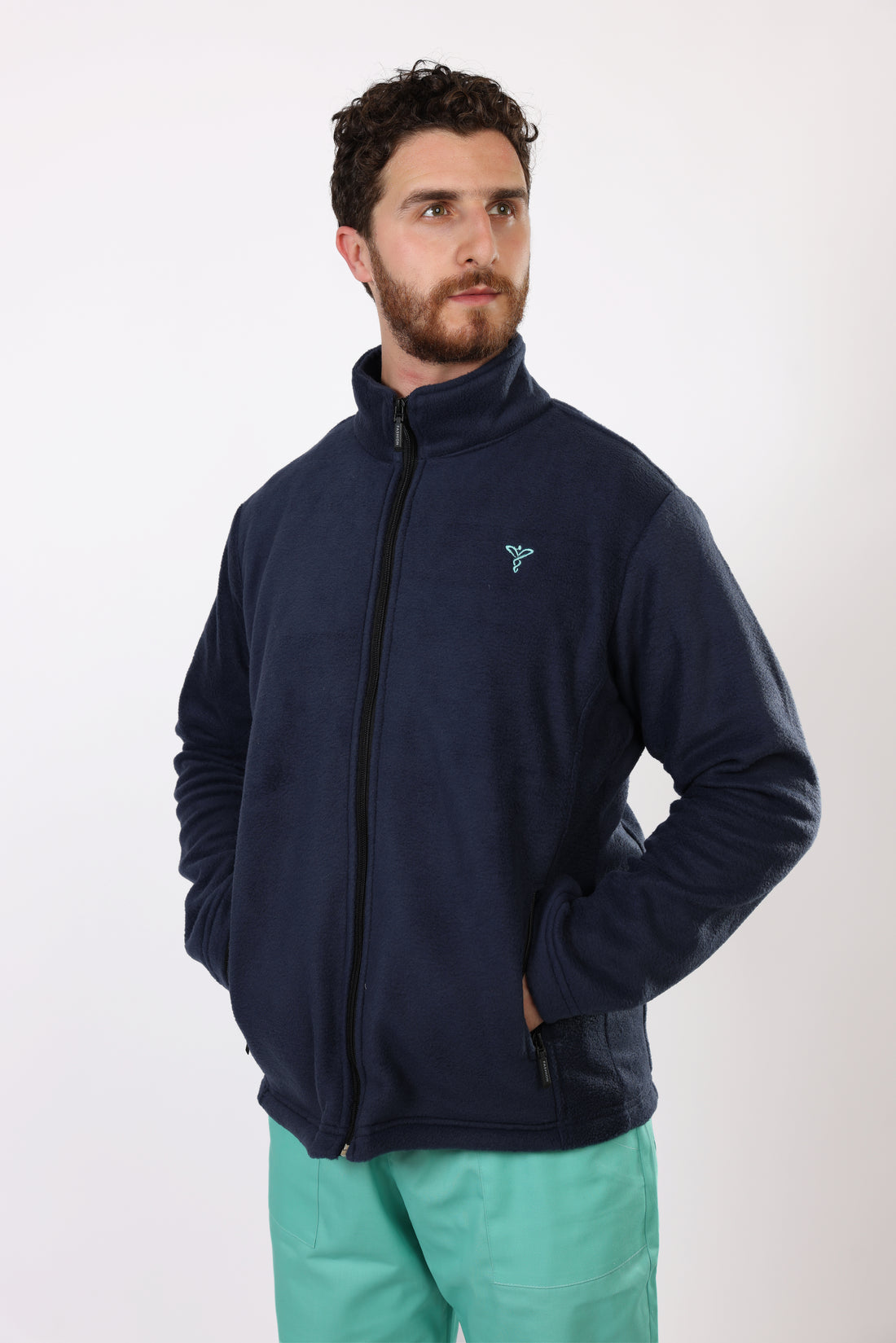Veste Polaire Homme - Bleu Marine