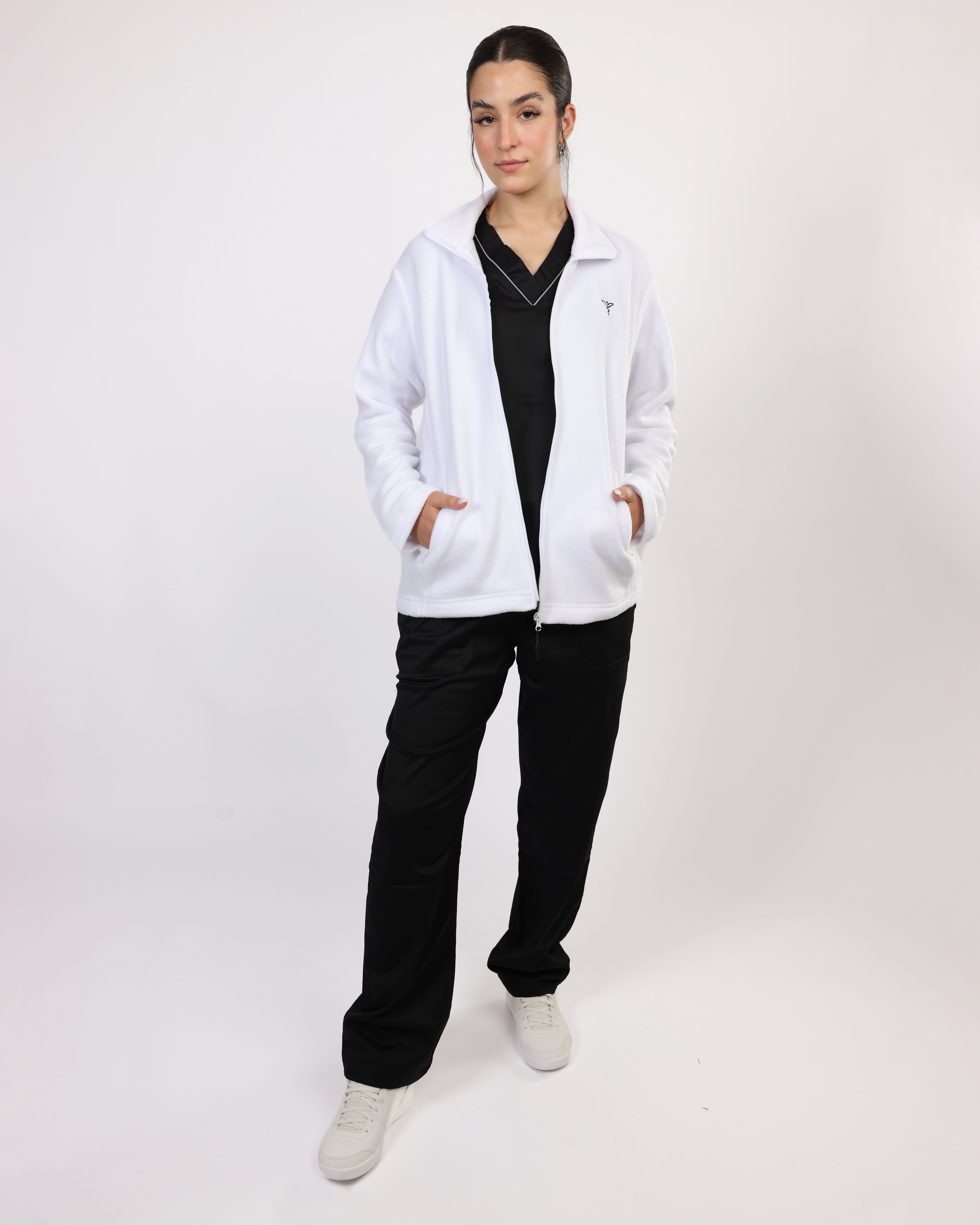 Veste Polaire Femme - Blanc