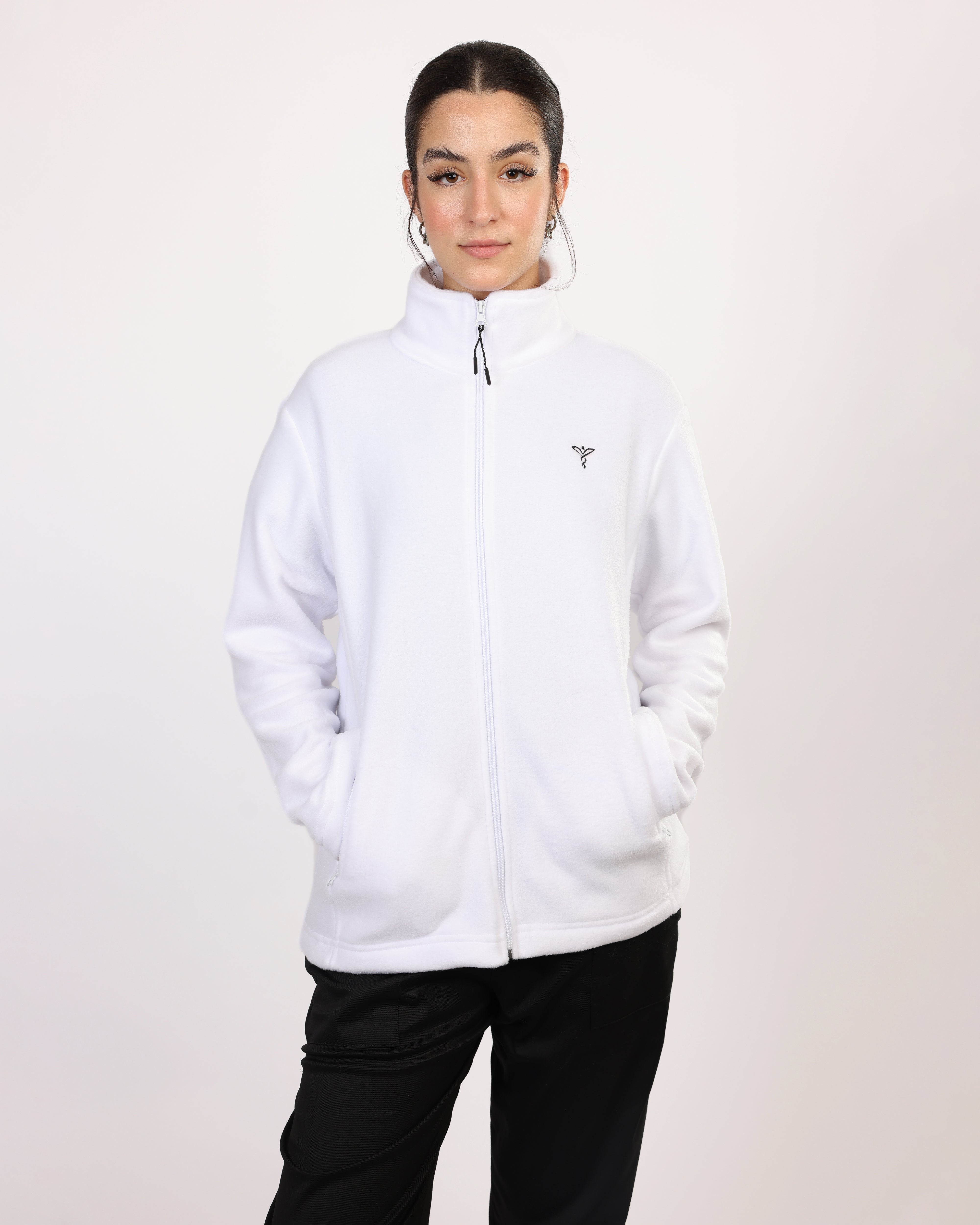 Veste Polaire Femme - Blanc