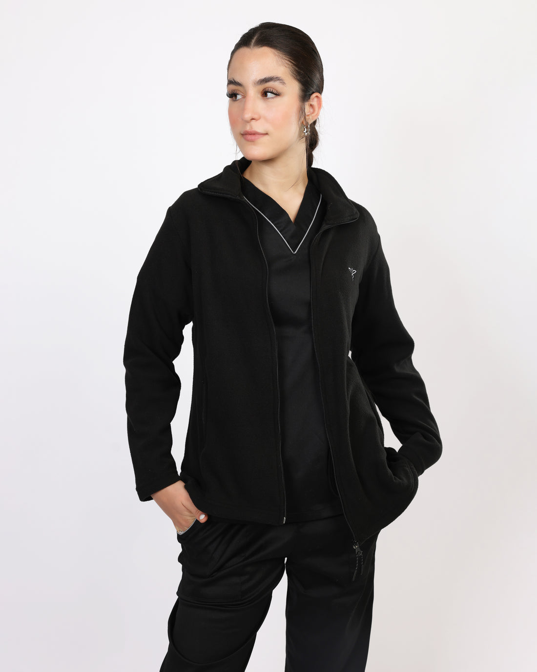 Veste Polaire Femme - Noir