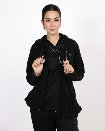 Veste Polaire Femme - Noir