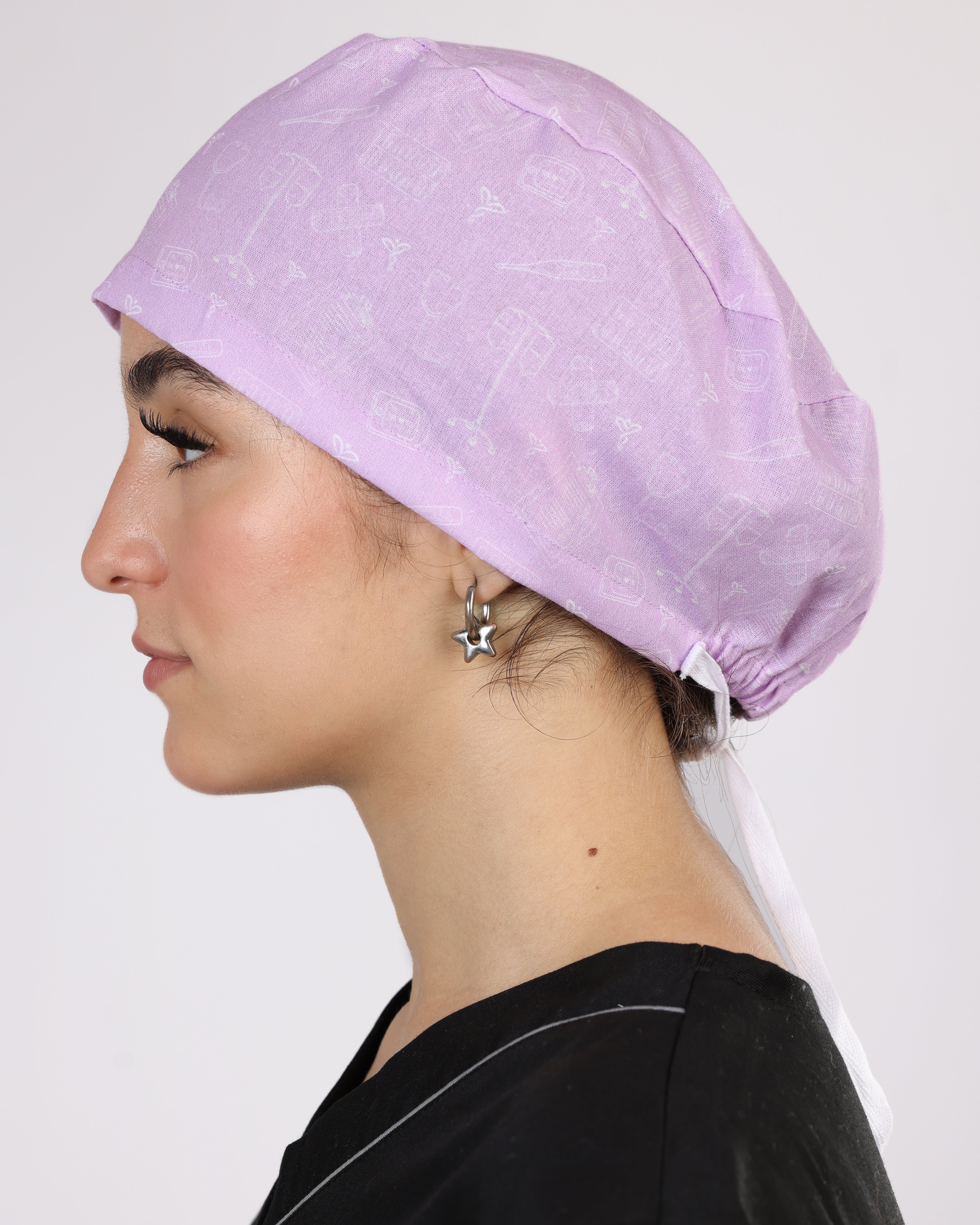 Calot Médical Nursing Unisexe –  Blanc