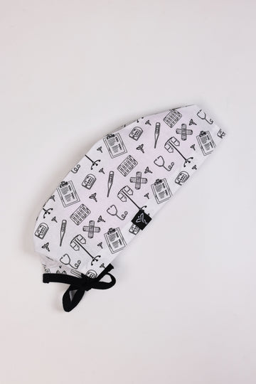 Calot Médical Nursing Unisexe –  Blanc