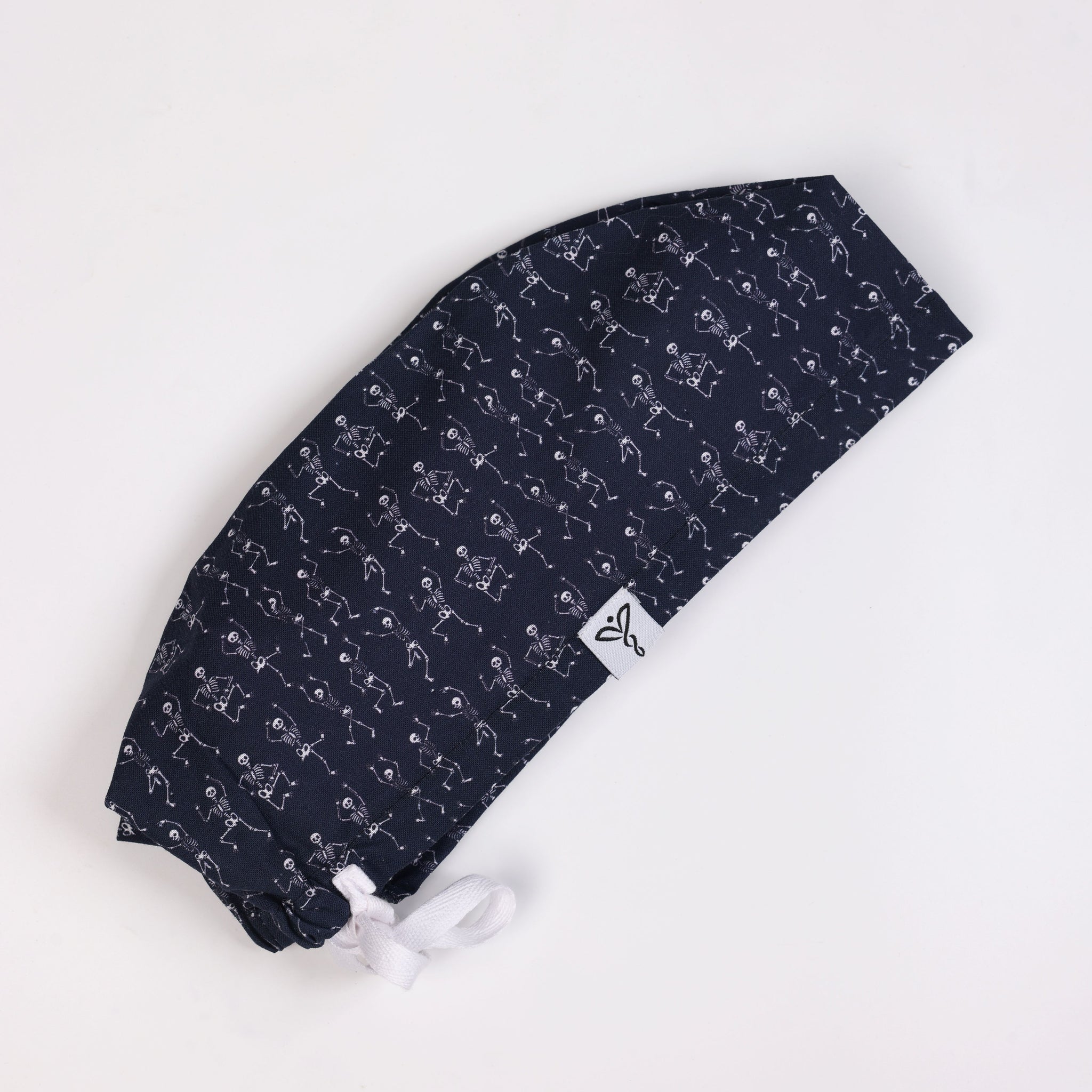 Calot Médical Unisexe – Motif Squelettes Bleu Indigo