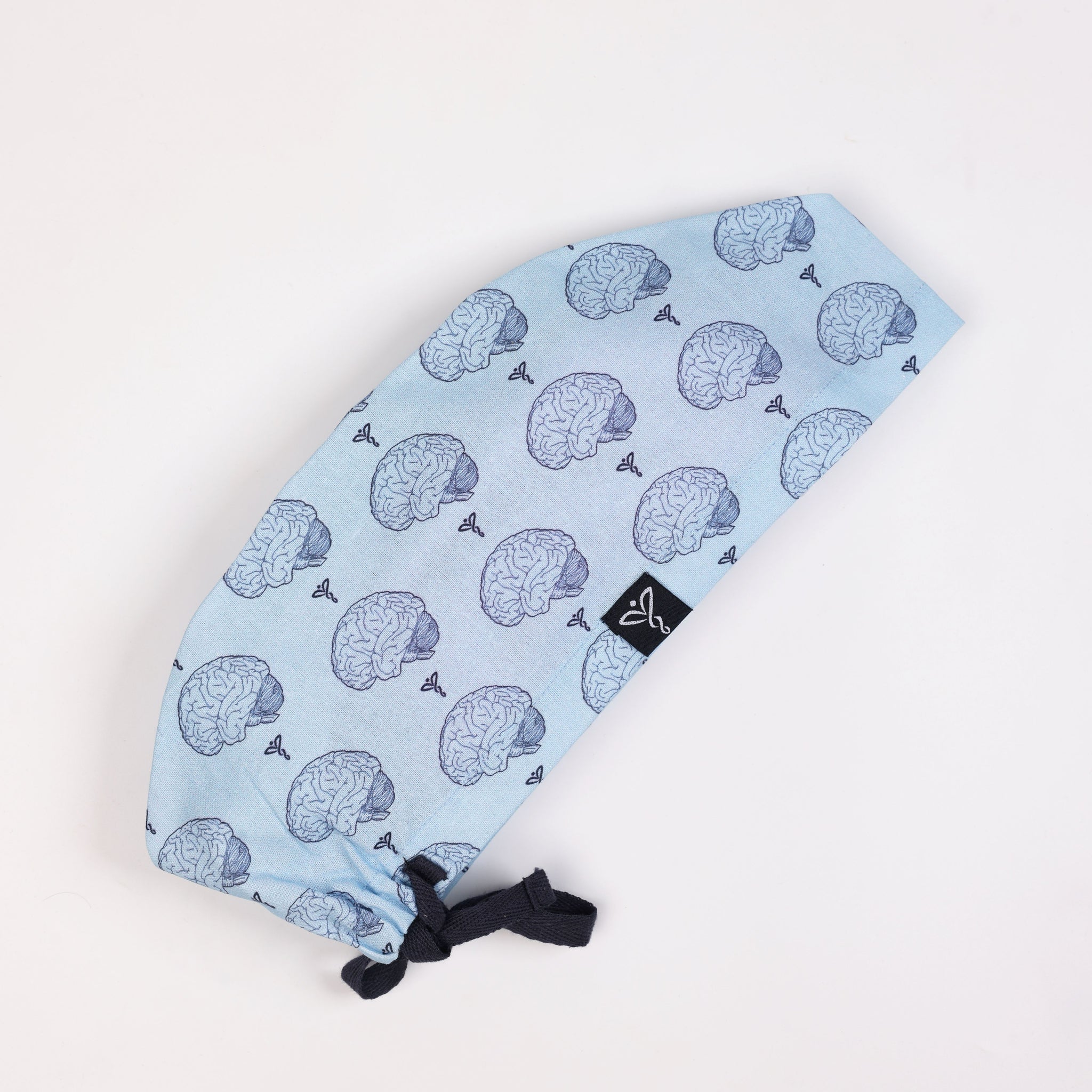 Calot Médical Unisexe –  Motif Brain Mood Bleu Ciel