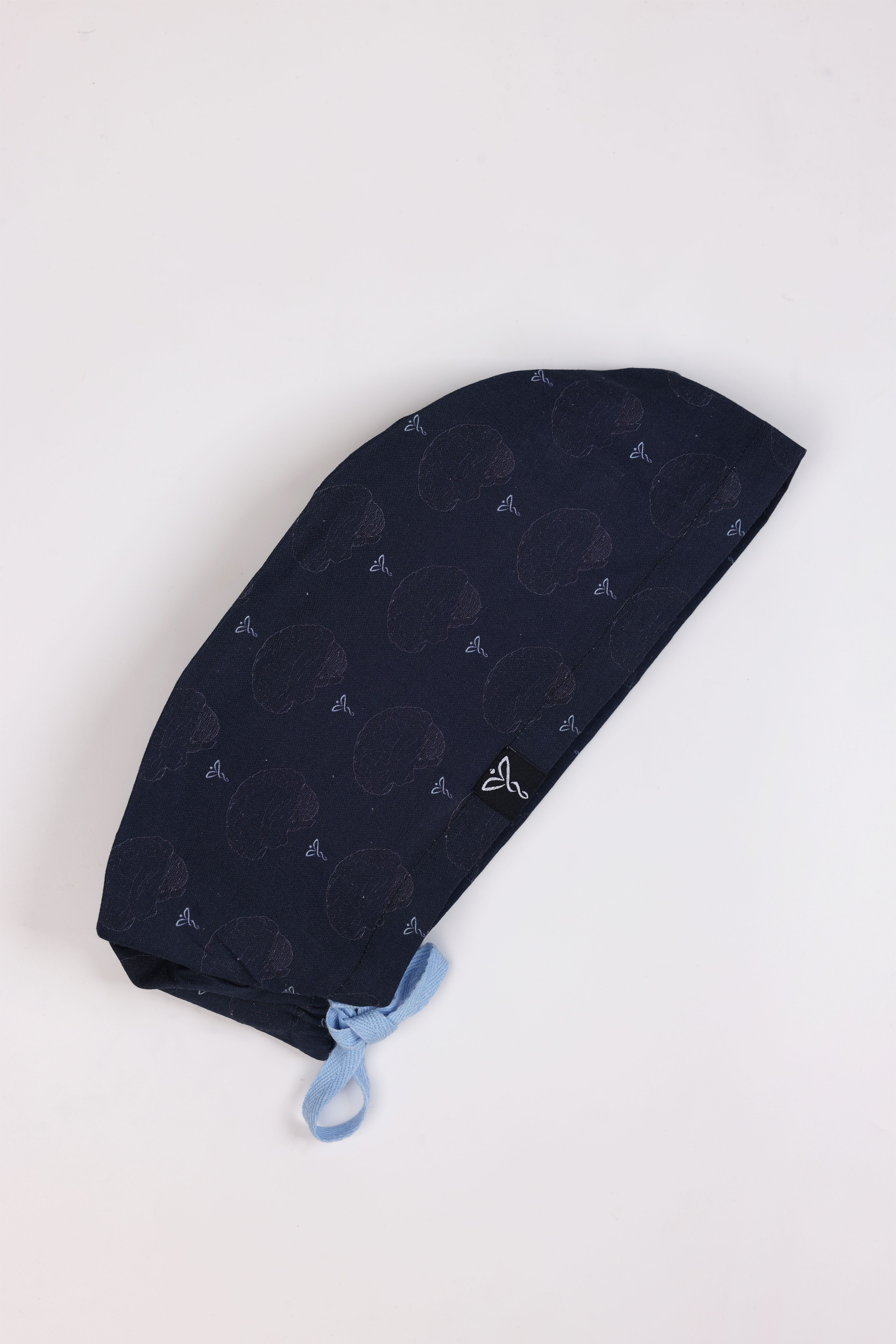 Calot Médical Unisexe –  Motif Brain Mood Indigo