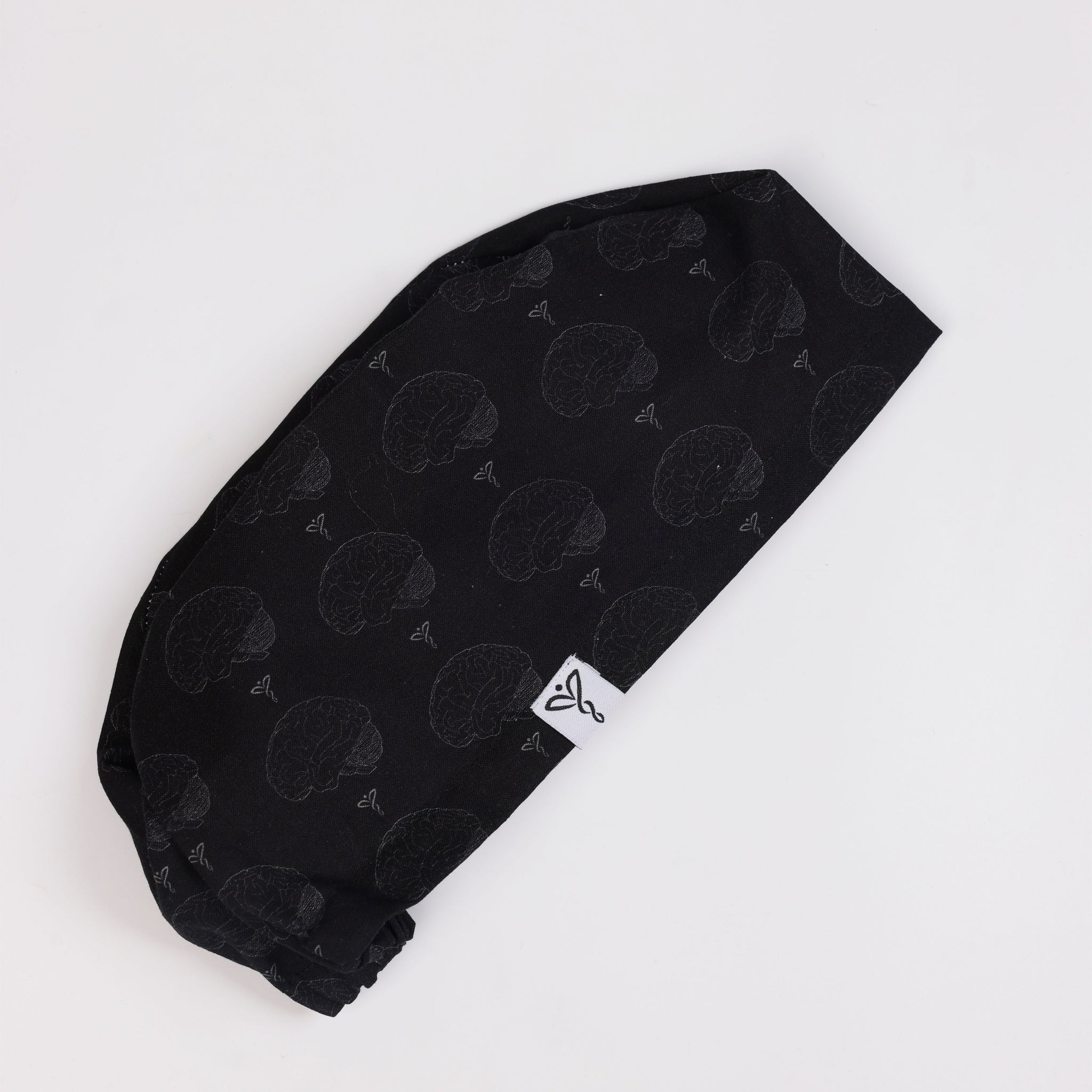 Calot Médical Unisexe –  Motif Brain Mood Noir